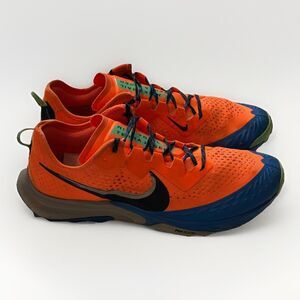 NIKE AIR ZOOM TERRA KIGER 7 TRAIL RUNNING SHOES - Total Orange Size 10.5